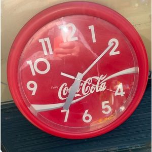 Coke a cola clock